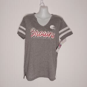 Cleveland Browns Team Shirt, Womens Size Small, NWT